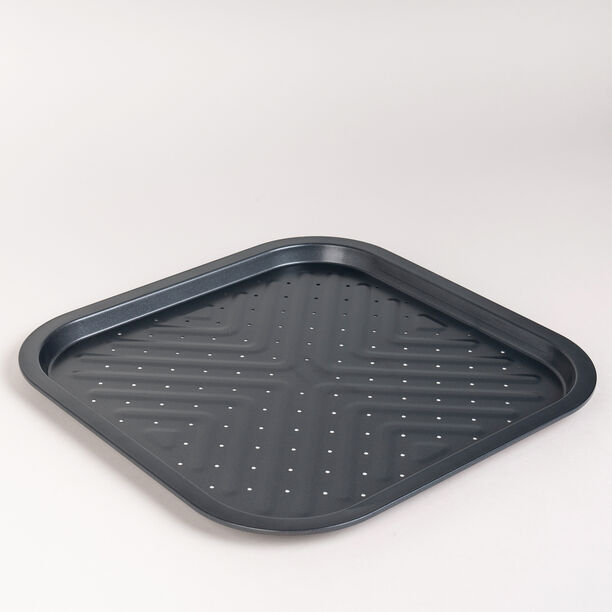 Betty Crocker Non Stick Square French Fries Tray, Grey Color  image number 2