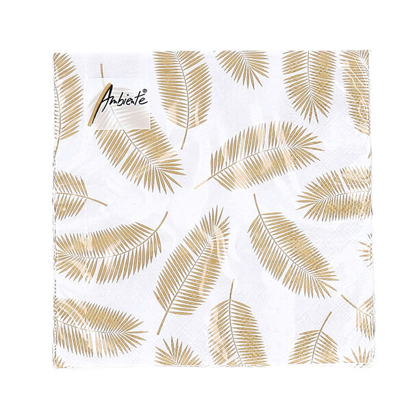 Serving Paper Napkins 33*33cm  Gold image number 0