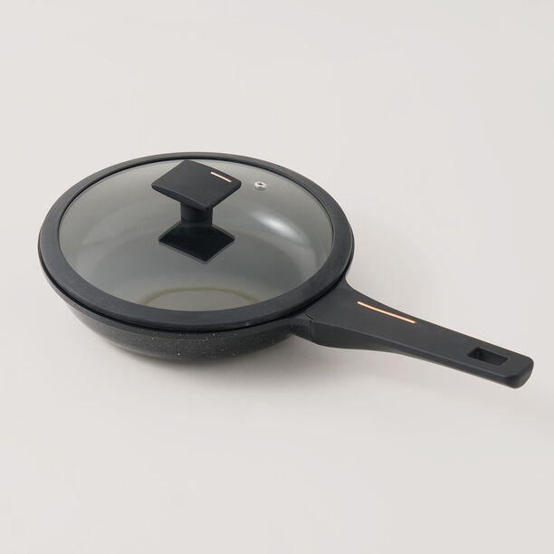 Alberto aluminum frying pan 1.8l, Black image number 0