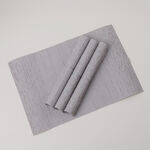 La Mesa fabric rectangular placemats set of 4pcs 45*30cm, grey image number 2