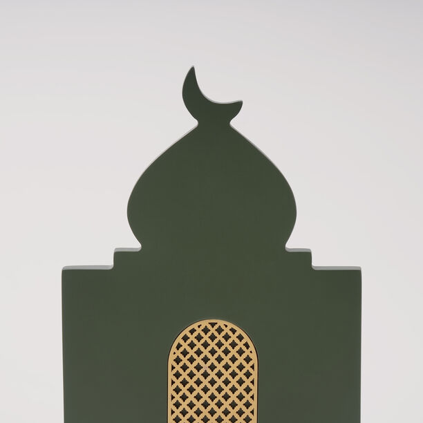 Homez Qamar Collection Decoration Item, Green, 21*6*26.5 Cm image number 3