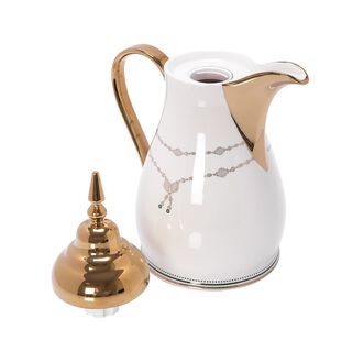 دلة بورسلان حافظة للحرارة