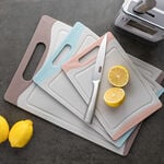 Alberto 3 Pieces Plastic Cutting Board Assorted Colors image number 3
