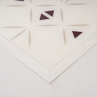 Najd Collection Dallaty Acrylic Tray 45*45*6cm