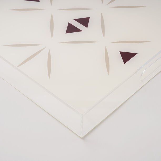 Najd Collection Dallaty Acrylic Tray 45*45*6cm image number 3