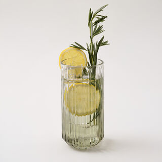 لا ميسا طقم أكواب زجاج 4 قطع 400 مل، أخضر