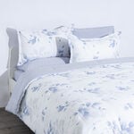 Cottage 4pcs pretty leaves lavender microfiber comforter twin size set, 240*160cm image number 0