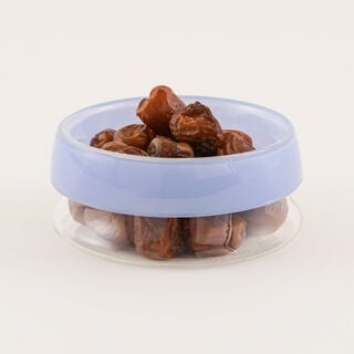 Dallaty Glass Date 12.5*6cm Bowl Blue Color