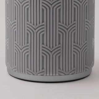 Homez Ceramic Cotton Jar, Green 10*10*12.5Cm