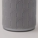 Homez Ceramic Cotton Jar, Green 10*10*12.5Cm image number 2