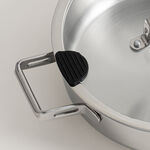 Alberto stainless steel 8pcs cookware set, silver image number 6