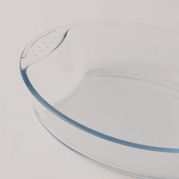 Alberto Borosilicate Glass Oval Baking Dish 2.95L image number 1