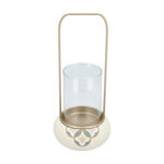 Waraq Ceramic Lantern 15.5*15.5*36 Cm image number 2