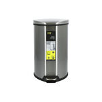 EKO LUNA METAL PEDAL BINS SILVER image number 0
