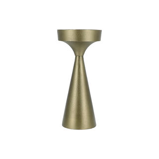 Tapper Candle Holder Metal Gold  12.7*25.4