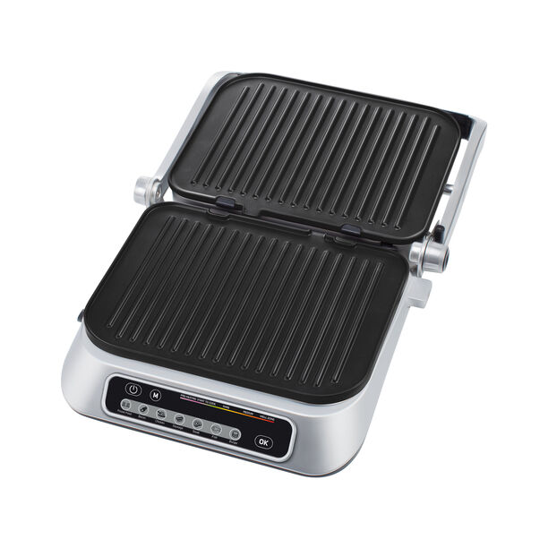 Sencor silver electric grill 2100W with 7 programs image number 3