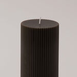 هومز شمعة لاين من شمع الصويا، بني 7*7*15سم image number 2