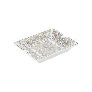 Ashtray Beige Pattern 19.5 *16.5 * 4 cm