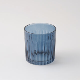 La Mesa Glass Tumbler Set 4Pcs 300Ml, Blue