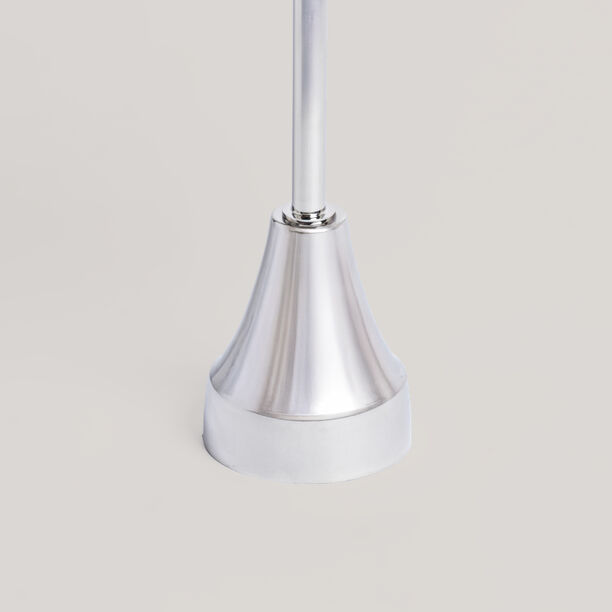 Homez Metal Side Table, Silver 35.5*35.5*53.34Cm image number 2