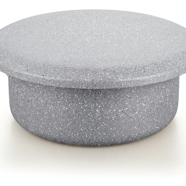 Marble Coating Casserole With Serving Lid Grey image number 4
