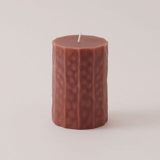 Homez Elegant Wax Candle 7*10.5Cm, Brown