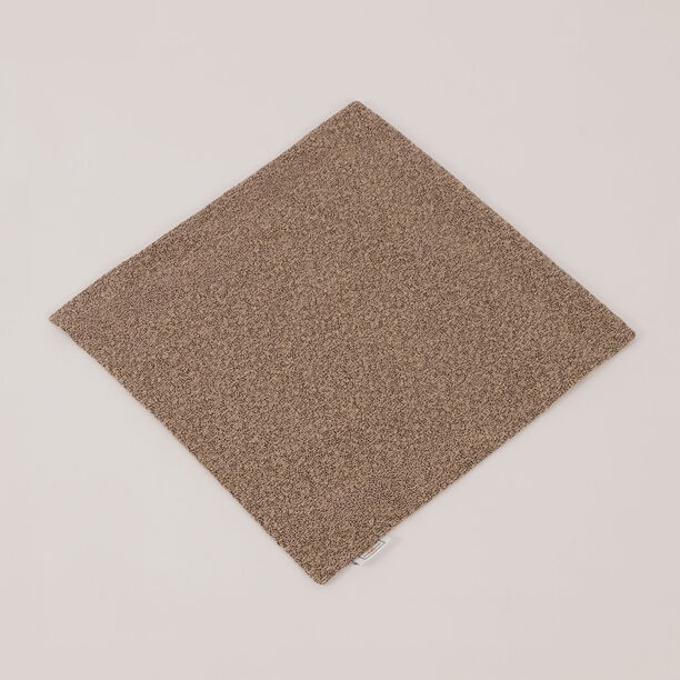 Boutique Blanche Poly Boucle Cushion Cover Without Filling 45*45Cm, Brown image number 2