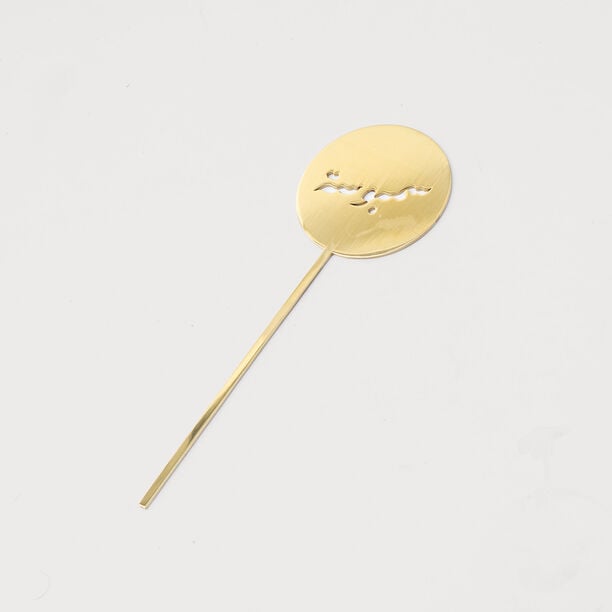 La Mesa Food Stand Set, Matt Champagne Gold, 4 Pieces image number 2