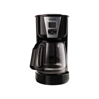 Sencor electric black coffee maker 1000W, 1.8L