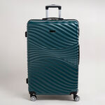 Travel vision durable ABS 4 pcs luggage set, dark green image number 4