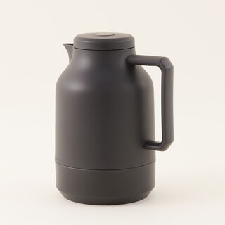 Dallaty Plastic Tea Pot, Black, 1L