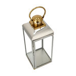 Lantern Stainless Steel Silver & Gold image number 2