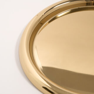 Oulfa gold steel tray