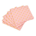 Ambiente Serving Paper Napkins Art Deco Design Rose Gold Color image number 0