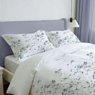 Cottage 6pcs bamboo leaf comforter set super king size 240*260cm