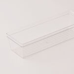 البرتو منظم ثلاجة شفاف 22.77.55.3سم image number 1