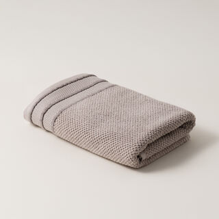 Boutique Blanche jaquard cotton hand towel 100*50cm, beige,