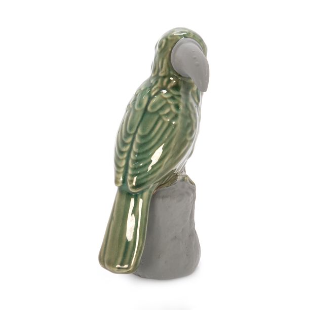 Ceramic Replica Parrot Green  image number 1