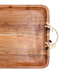 Serving Tray Gold & Black Olive image number 2