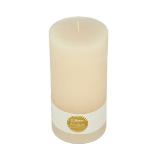 شمعة معطرة لون عاجي