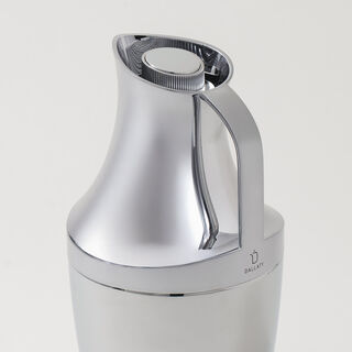 Dallaty 1L stainless steel vacuum flask in silver