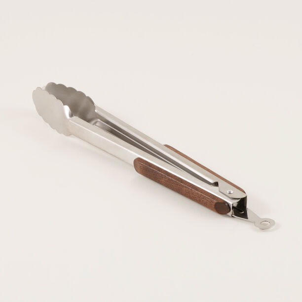 Alberto Steel Food Tong With Wooden Handle  image number 4