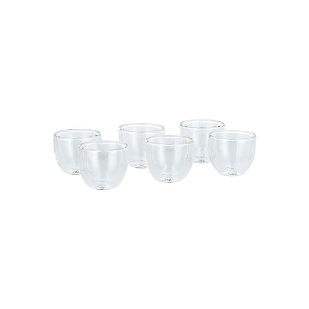 6 Piece Glass Arabic Cawa Cups Set image number 1