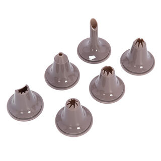 Alberto Cake Decorator By Thump Pressing With 6 Nozzles