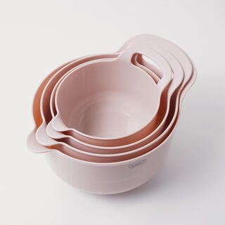 Alberto 4pcs polyproplene mixing bowls set 26.2*20.5*15.5cm