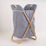 Laundry Bamboo X Frame Hamper image number 0