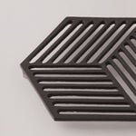 البرتو حامي أواني الومنيوم 20*22سم، رمادي image number 1