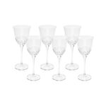 Rcr 6 piece Crystal Juice Goblets Fiordaliso image number 1