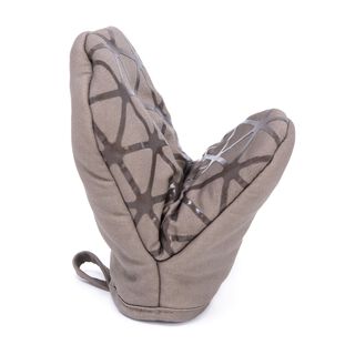 Alberto® Oven Mitt Cotton Isolated W/ Silicone Heat Resistant Pattern