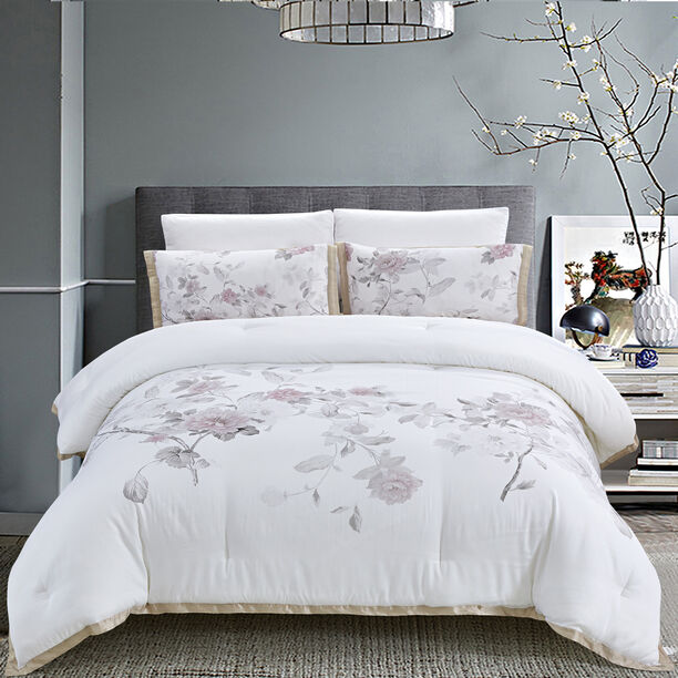 Mirage Flowers Comforter Twin Size 3 Pcs image number 0